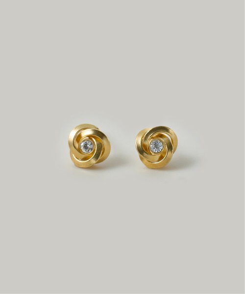 『JOLIE 』ピアス Jolie Toujours（ジョリトゥジュール） ピアス 「K18GP」トロワ1粒