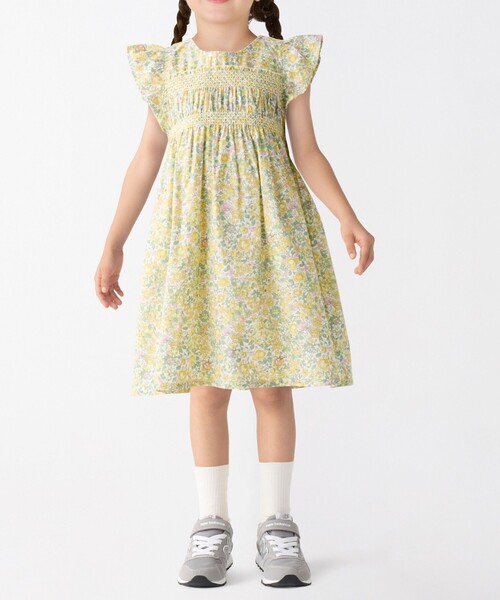 しゃんシャン　新品　スモッキングワンピース　2点　水色　黄色 スモッキングワンピース|ワンピース|女の子|Little s.t. by s.t.