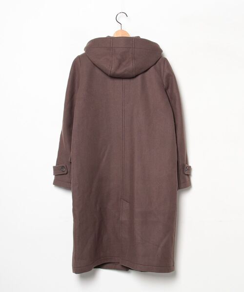 「NATURAL BEAUTY BASIC」 ダッフルコート LARGE ブラウン レディース_画像2