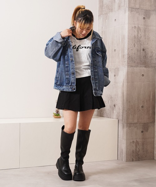 デニムジャケット gジャン ウォッシュ加工 1st / Washed denim jacket