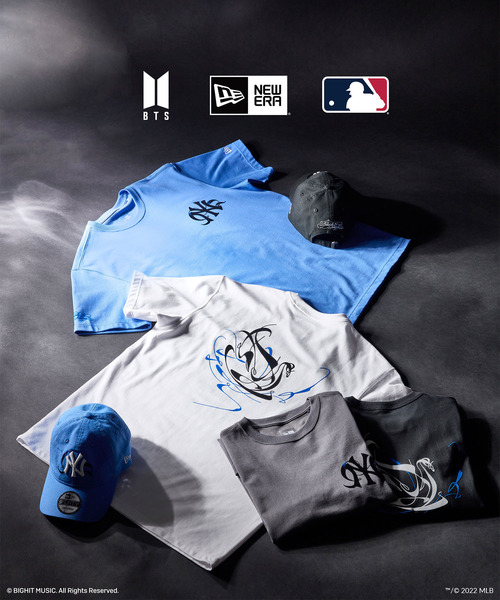 NEW ERA 「NEW ERA」 キャップ「BTS×MLBコラボ」 FREE ブラック