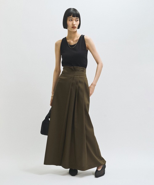 新品 ADAM ET ROPÉ FEMME チェックセミフレアタックスカート38 チェックタイトスカート(504964069) | アダム エ ロペ(ADAM ET