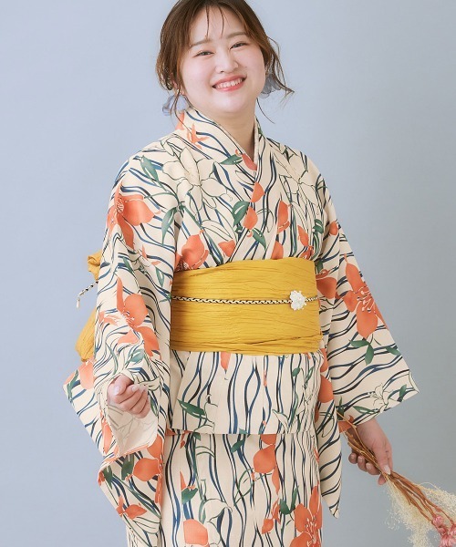 人気！キラヒラ大人兵児帯 兵児帯＞涼しい、洗える、楽チン！しじら織りー大人の兵児帯