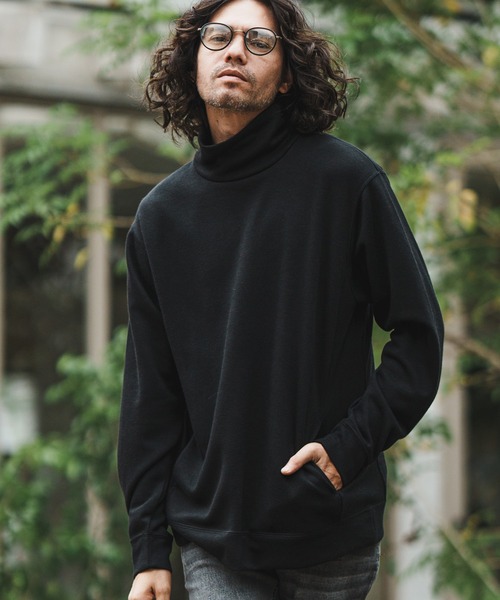 「CAMBIO」 長袖Tシャツ M オフホワイト メンズ