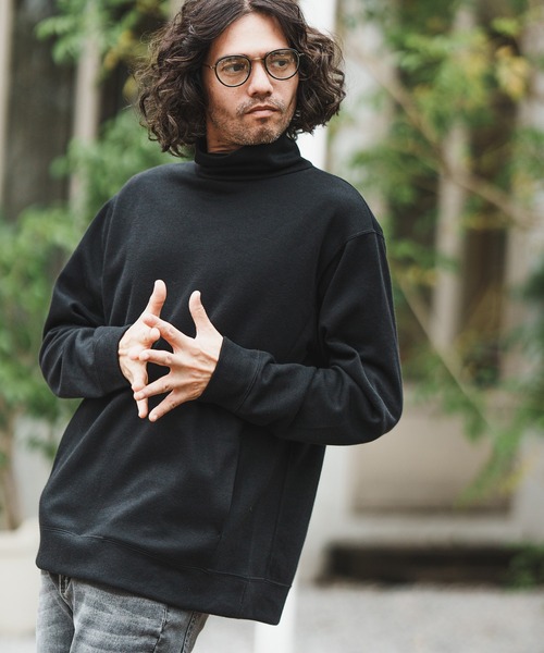 「CAMBIO」 長袖Tシャツ M オフホワイト メンズ