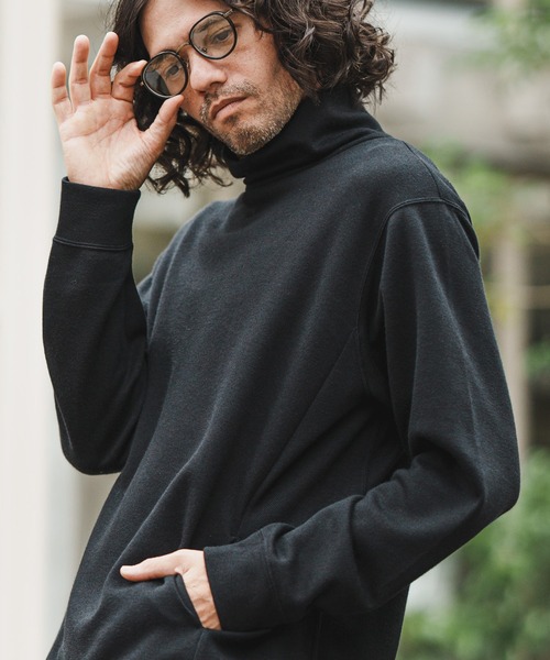 「CAMBIO」 長袖Tシャツ M オフホワイト メンズ
