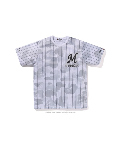 A BATHING APE tシャツ BAPE X CHIBA LOTTE MARINES - UNIFORM