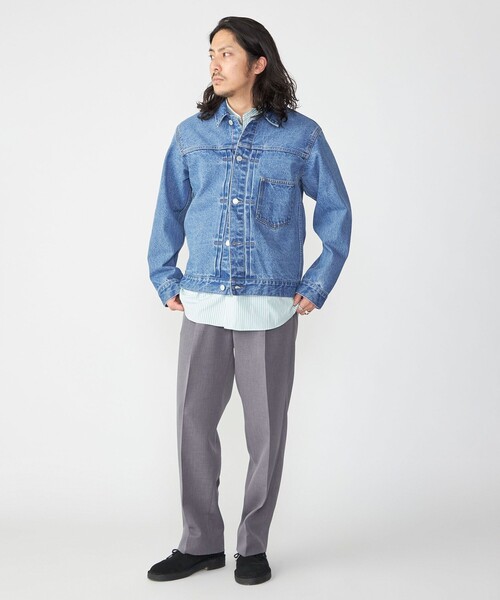 ships ライトブルーデニムジャケット　新品 SHIPS 「SHIPS」 デニムジャケット SMALL ライトブルー メンズ