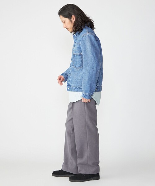 ships ライトブルーデニムジャケット　新品 SHIPS 「SHIPS」 デニムジャケット SMALL ライトブルー メンズ