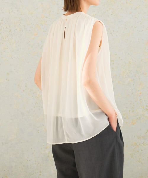 「URBAN RESEARCH ROSSO WOMEN」 ノースリーブブラウス FREE アイボリー レディース