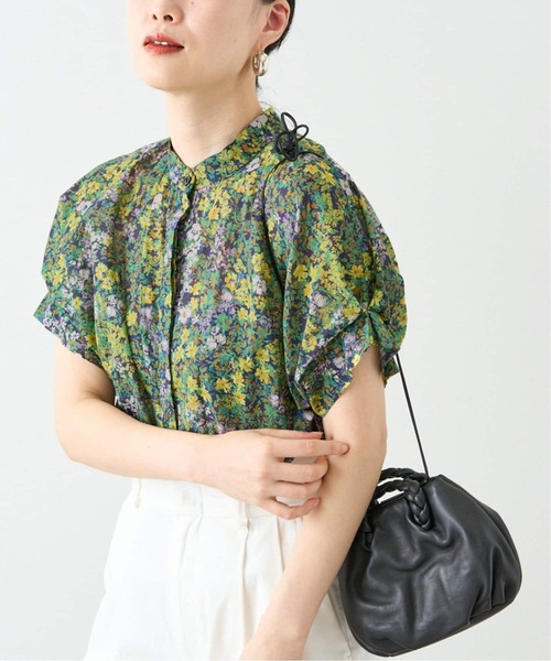 「journal standard L'essage」 半袖ブラウス FREE コバルトブルー レディース