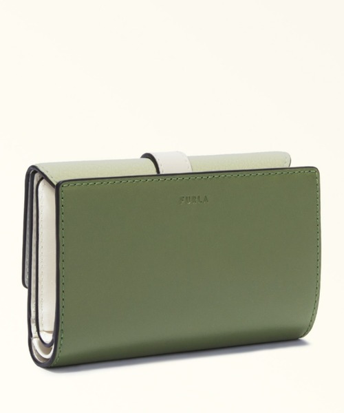 国内即発【FURLA】Furla Grazia コンパクト財布 M コンパクト財布 M PANNA+RUGIADA+COTTO Furla Grazia | Furla JP