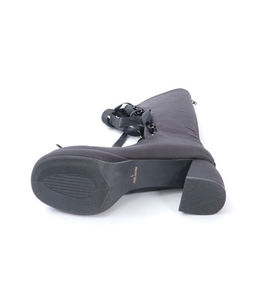 axes femme POETIQUE パンプス レースアップサテンシューズ : ZOZOTOWN