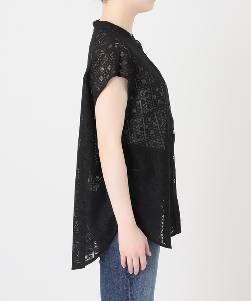 Spick＆Span ブラウス シャツ 「追加2」PEレースフレンチ