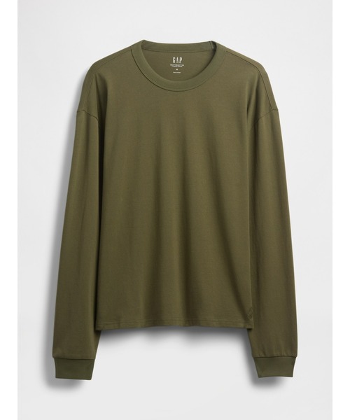GAP（ギャップ） tシャツ オーバーサイズ クロップド Tシャツ 長袖 