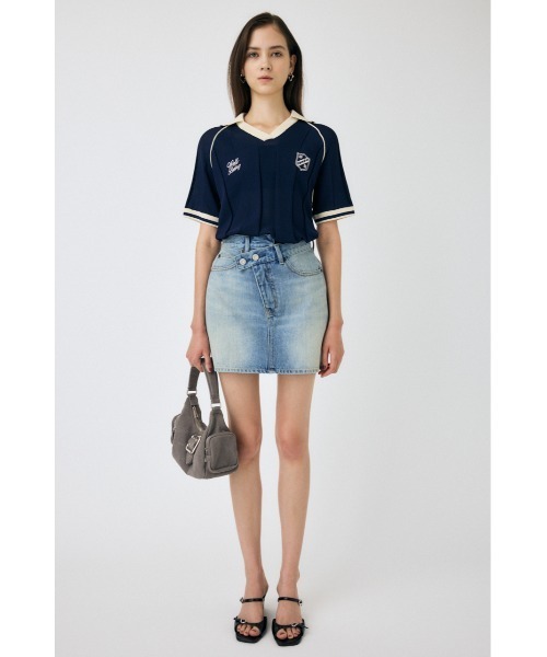 MOUSSY（マウジー） サマーニット ニット セーター H/S KNIT GAME 