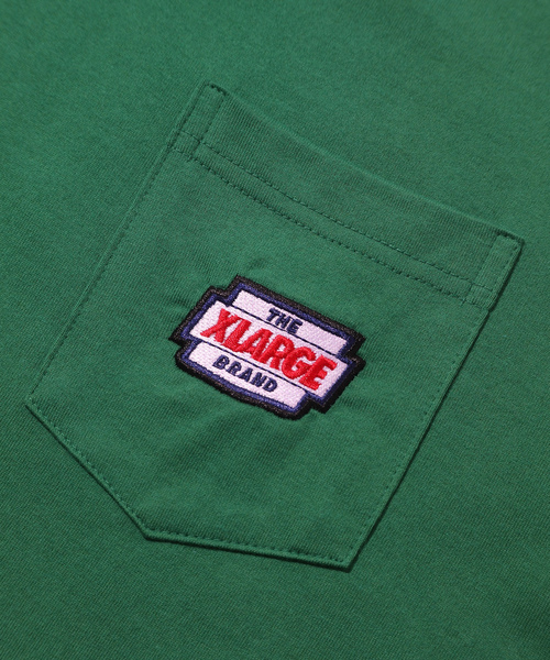 「XLARGE」 半袖Tシャツ X-LARGE グリーン メンズ