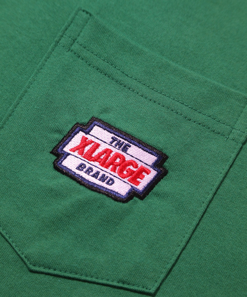 「XLARGE」 半袖Tシャツ X-LARGE グリーン メンズ