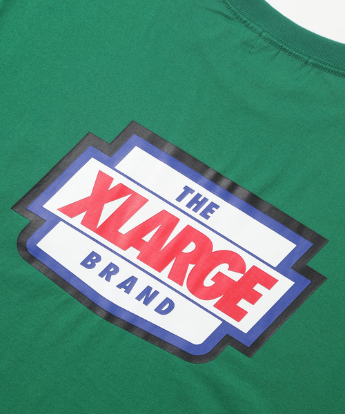 「XLARGE」 半袖Tシャツ X-LARGE グリーン メンズ