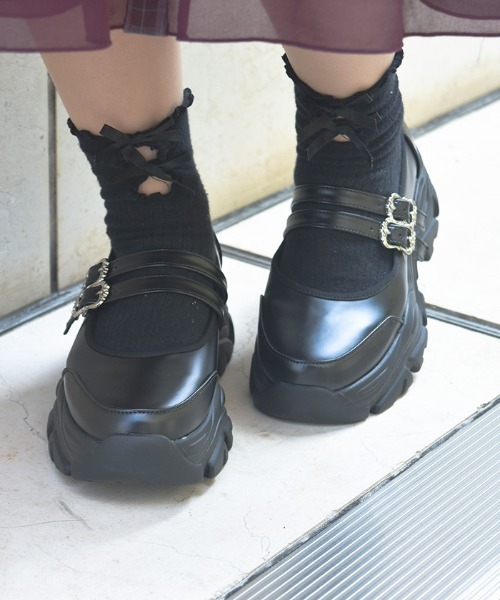 axes femme パンプス メリージェーンスニーカー : ZOZOTOWN
