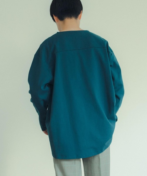 「ITEMS URBANRESEARCH」 長(zhǎng)袖Tシャツ MEDIUM ホワイト メンズ