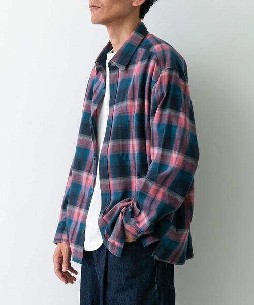 URBAN RESEARCH Sonny Label シャツ リラックスフィットチェック