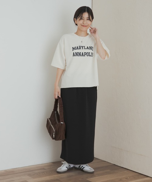 URBAN RESEARCH DOORS スカート カットジョーゼットストレート
