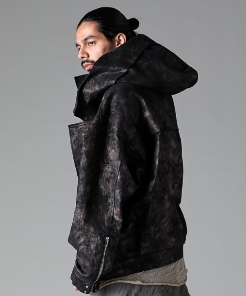 A.F ARTEFACT 18AWアーティファクト ビックフーデッドロングコート A.F ARTEFACT 18AWアーティファクト ビックフーデッドロングコート