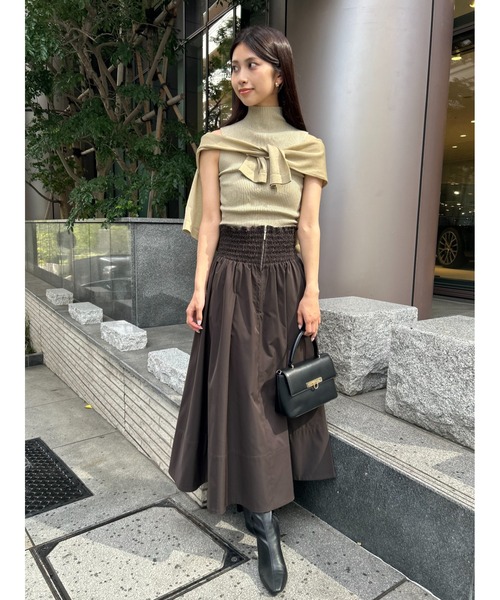 SNIDEL フレアスカート SNIDEL スカート フロントジップフレアスカート : ZOZOTOWN