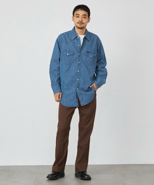 Lee（リー） シャツ ウエスタンシャツ メンズ : ZOZOTOWN Yahoo!店