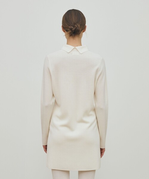 DES PRES（デプレ） ワンピース ウーステッドウールファインリブ