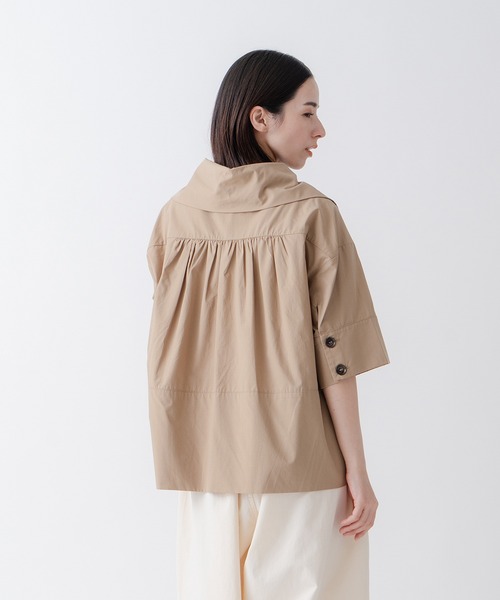 「Kelen」 半袖ブラウス S ブラック レディース_画像4