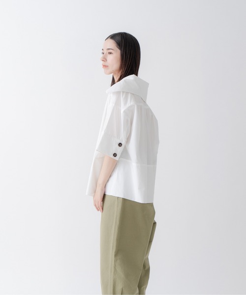 「Kelen」 半袖ブラウス S ブラック レディース_画像9