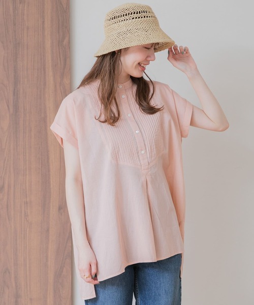 「URBAN RESEARCH Sonny Label」 半袖ブラウス FREE ブルー レディース_画像9