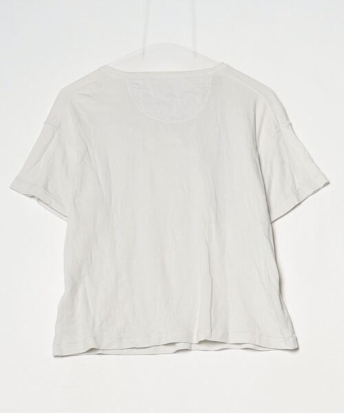 「BEAMS BOY」 半袖Tシャツ ONE SIZE ライトグレー レディース_画像2