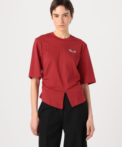 「BAUM UND PFERDGARTEN」 半袖Tシャツ S レッド レディース_画像3