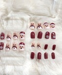 ネイルチップ ネイルシール ネイルチップ クリ...の詳細画像5
