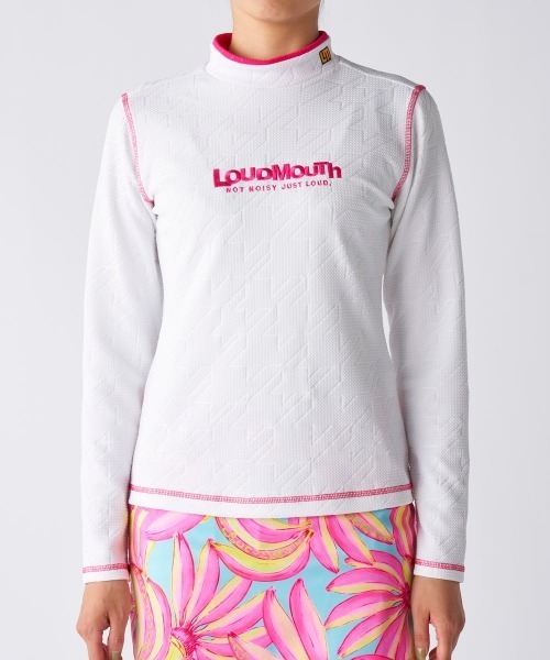 ブラウス シャツ 「Loudmouth/ラウドマウス」レディースエンボス