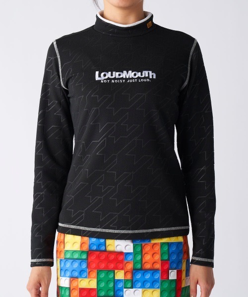 ブラウス シャツ 「Loudmouth/ラウドマウス」レディースエンボス