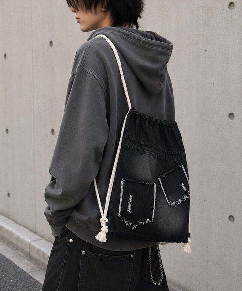BENDER TOKYO デイバック リュック リメイク風デザイン デニム