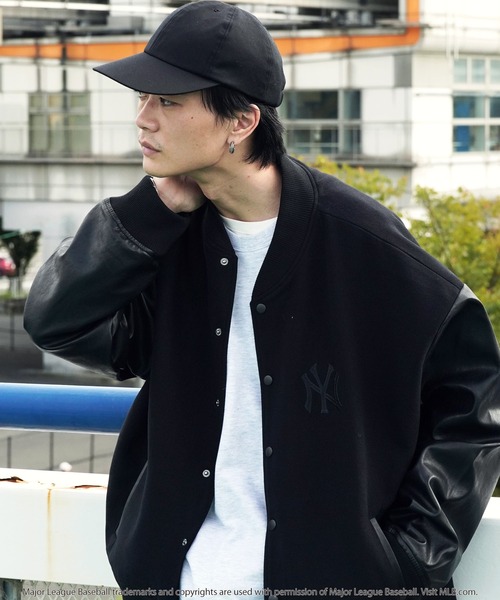 MLB スタジャン MEDIUM ブラック系その他 メンズ : ZOZOTOWN Yahoo!店