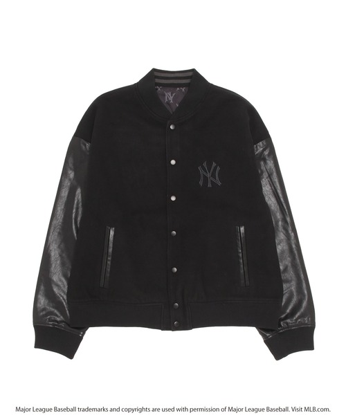 MLB 限定 スタジャン 黒 MLB スタジャン MEDIUM ブラック系その他 メンズ : ZOZOTOWN Yahoo!店