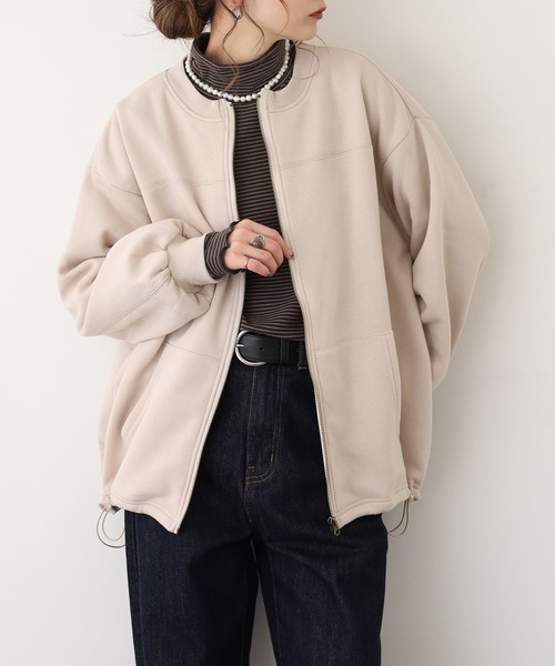 FUNALIVE（ファンアライブ） ジャケット ノーカラージャケット 裏起毛