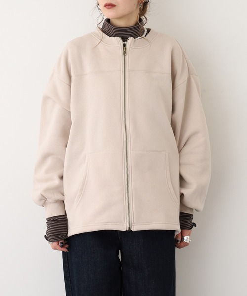 FUNALIVE（ファンアライブ） ジャケット ノーカラージャケット 裏起毛