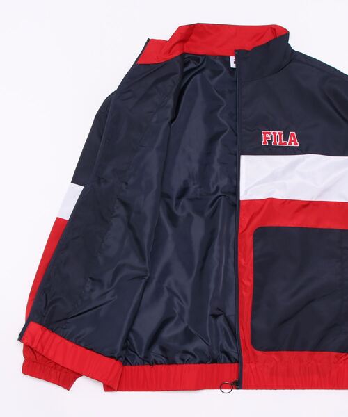 「FILA」 ブルゾン S ネイビー メンズ_画像3