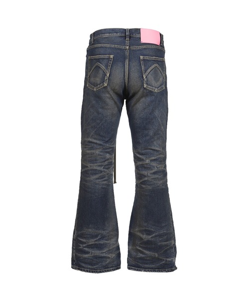 JUN NAKAYAMA ダメージデニム　28 inch JUN/NAKAYAMA（ジュンナカヤマ） ジーンズ SLIDE DENIM PANTS メンズ