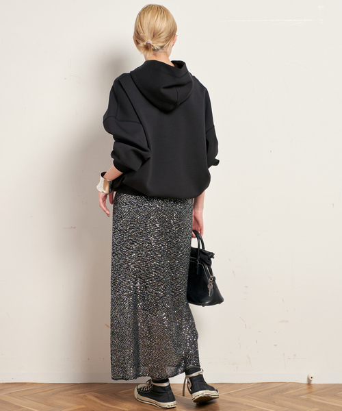 AP STUDIO ロングスカート 38 ブラック レディース : ZOZOTOWN Yahoo