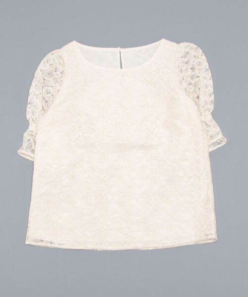 「PROPORTION BODY DRESSING」 半袖ブラウス SMALL ホワイト レディース_画像2