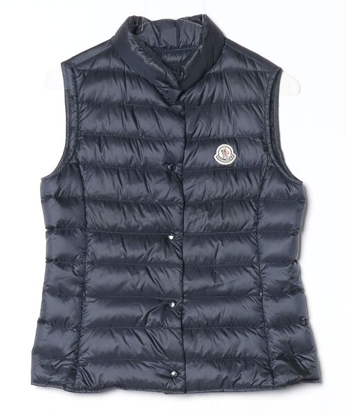 迪卡 MONCLER ネイビー ダウンベスト Moncler Lipsi Down Vest | Blue | FARFETCH