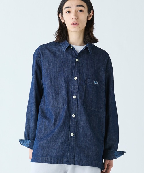 刺繍付き青長袖シャツ新品タグ付き TomoeSAKURA】 14004 長袖シャツ [通年]通販ページ│自重堂＜公式